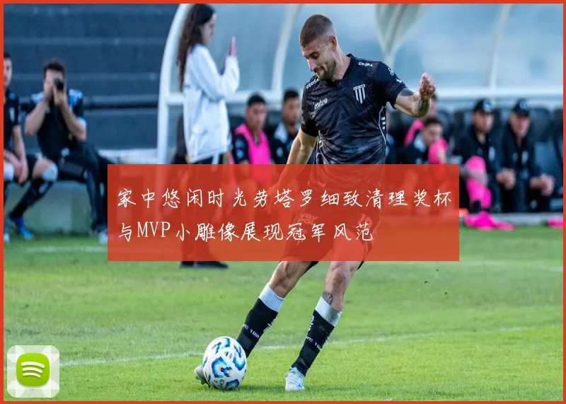 家中悠闲时光劳塔罗细致清理奖杯与MVP小雕像展现冠军风范